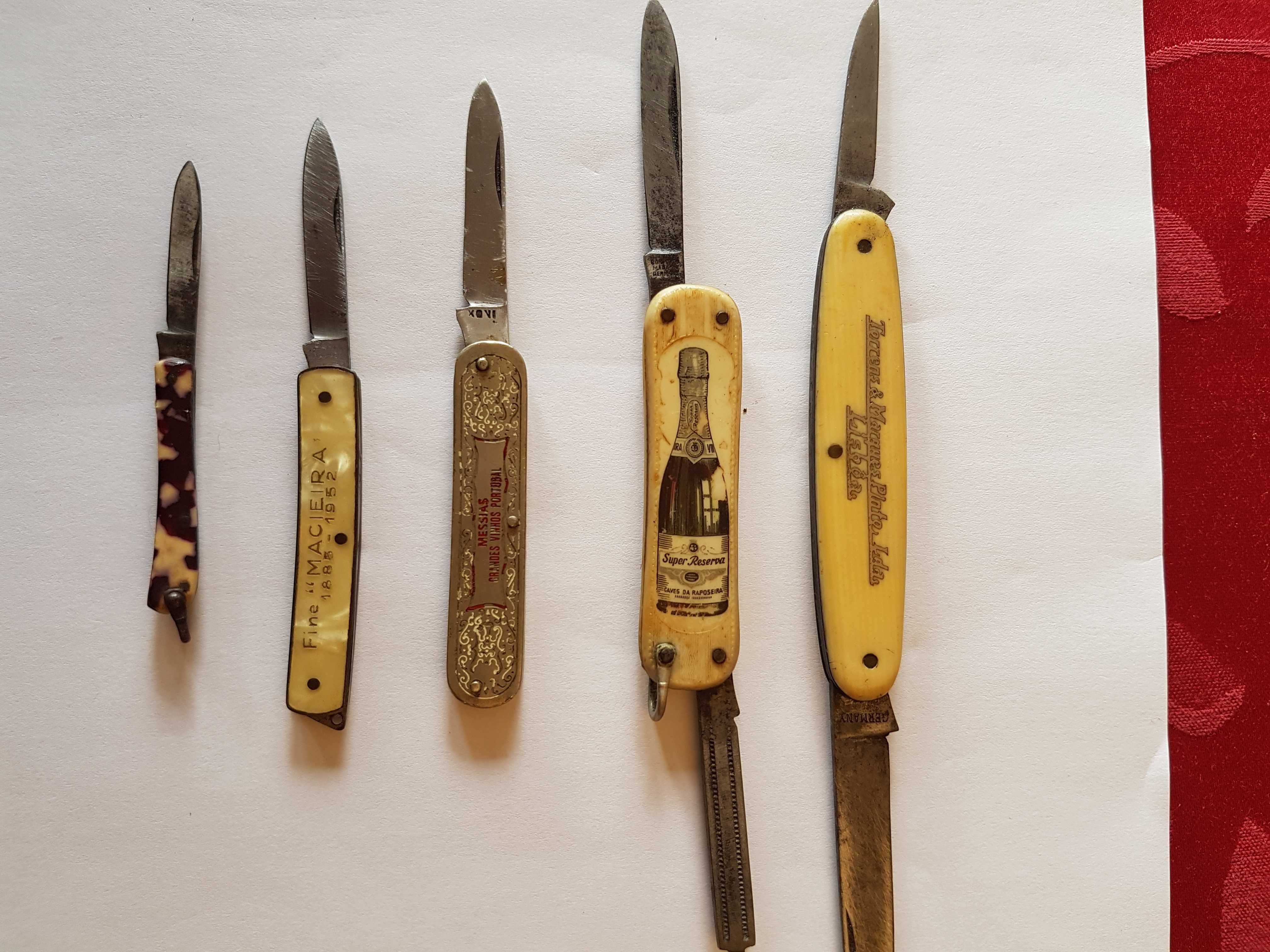 4 conjuntos de Canivetes antigos