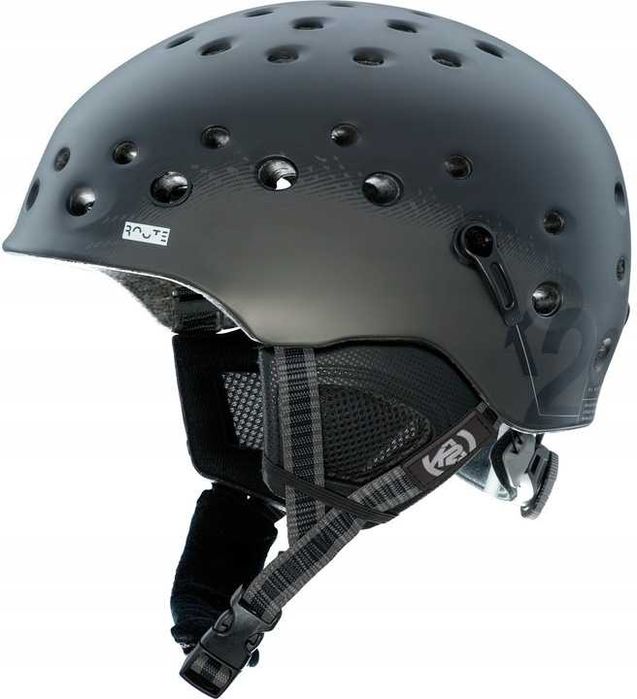 Kask narciarski K2 Route, czarny, rozmiar M (55-59 cm)