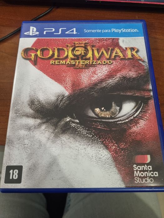 Jogo ps4 god of war remastered
