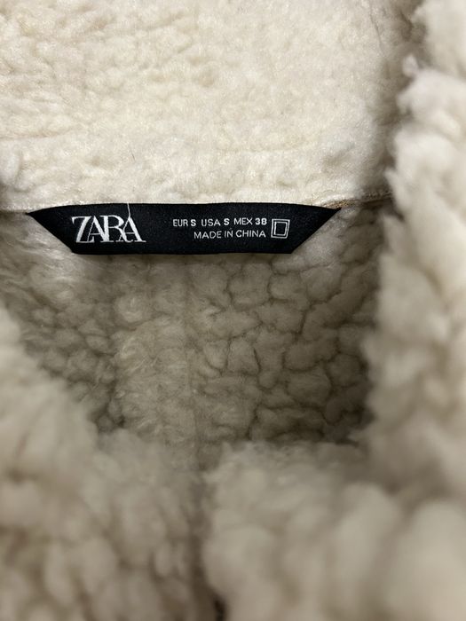 Тепла дублянка Zara