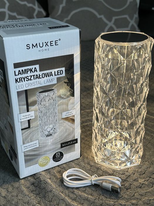 Lampka Crystal Led