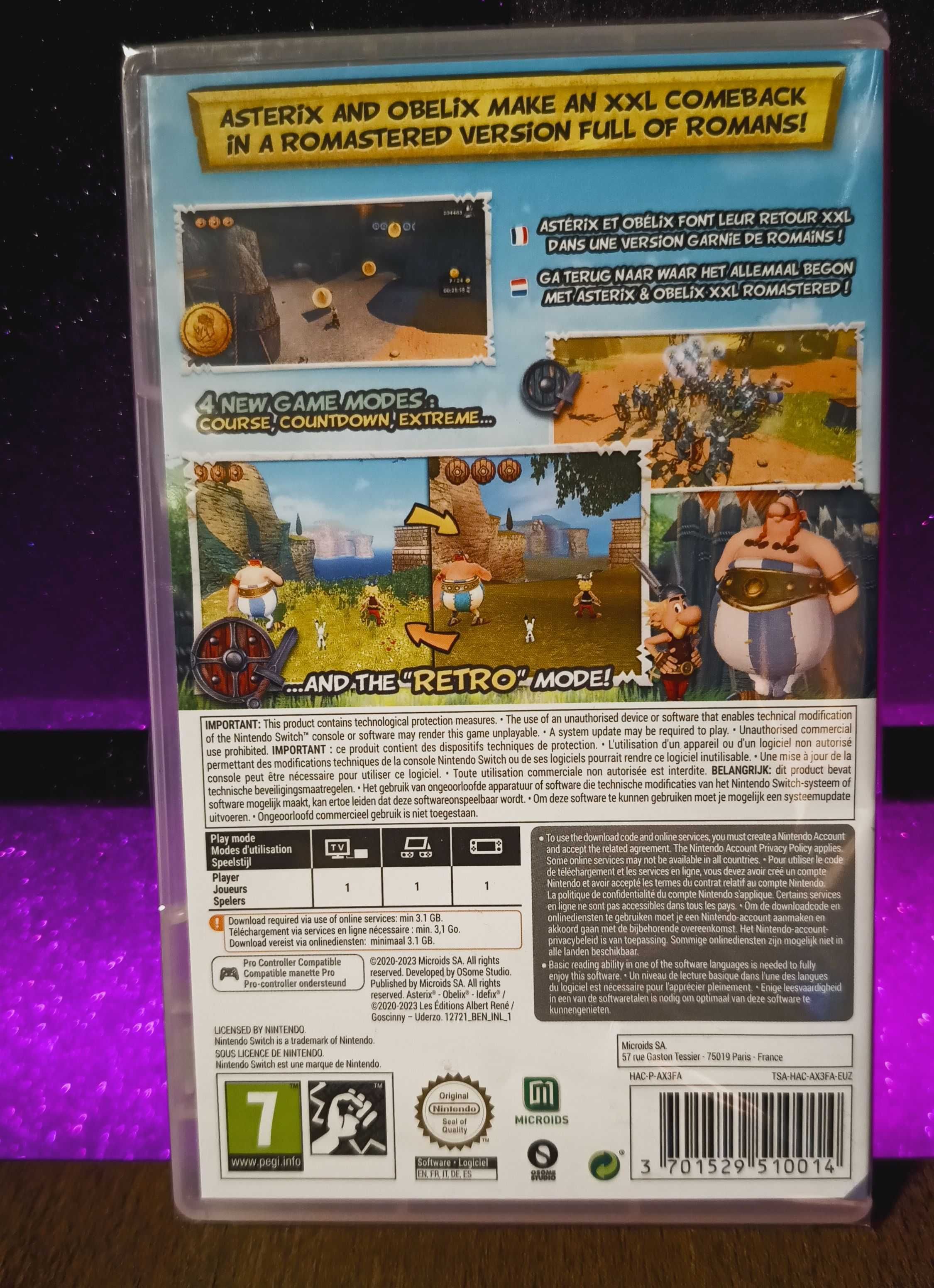 Asterix & Obelix XXL Romastered Nintendo Switch - super gra dla dzieci