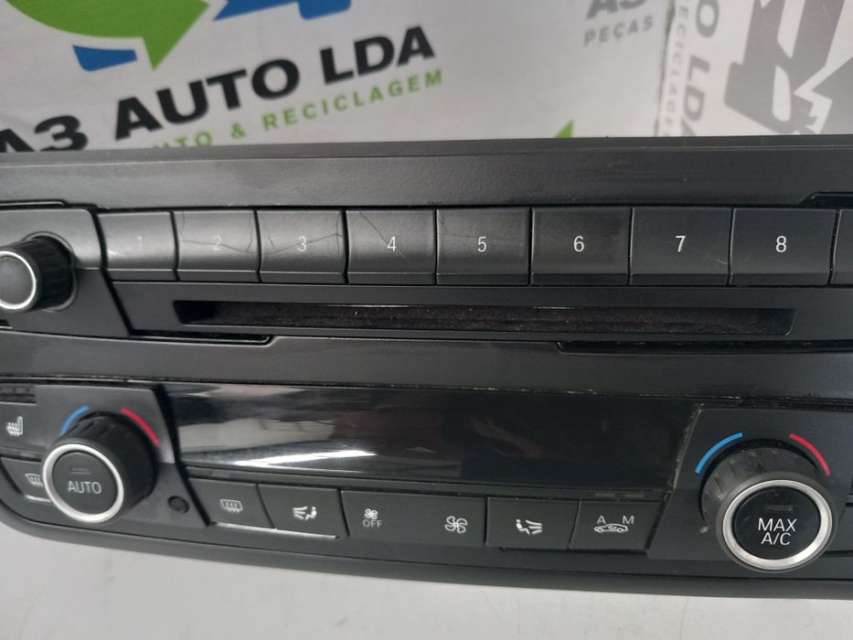 Painel multifunções interruptor rádio CD A/C BMW Serie3 F30