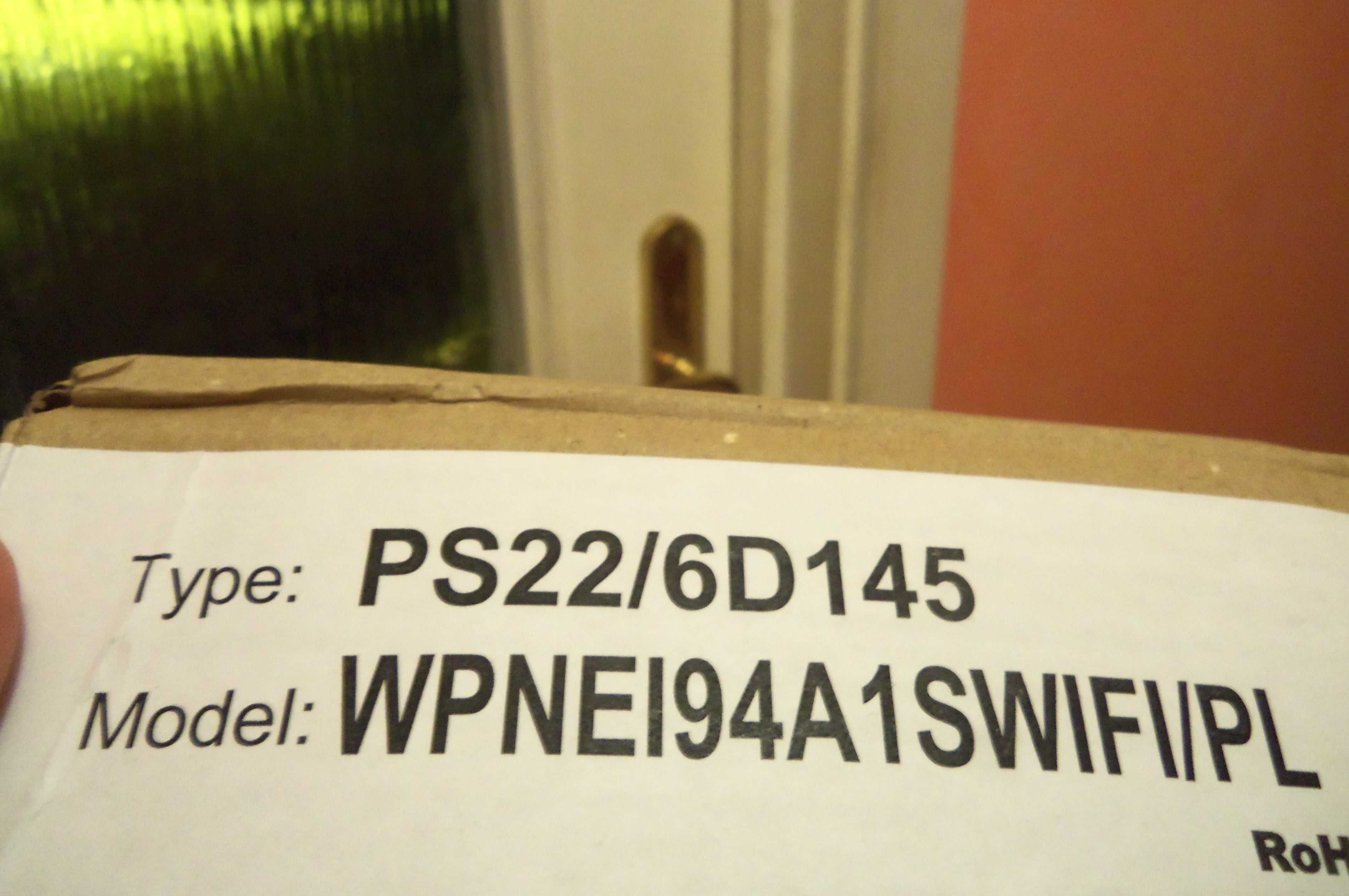 Gorenje 1-9kg, 1400obr, WIFI, nowa z WADĄ: Pęknięcie obudowy z przodu.