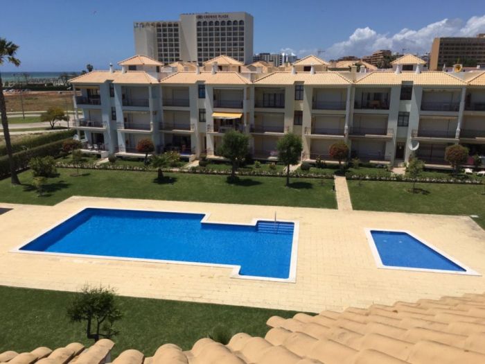 A 100 mts.da Praia, com Piscinas, Apartamento Férias Vilamoura T1