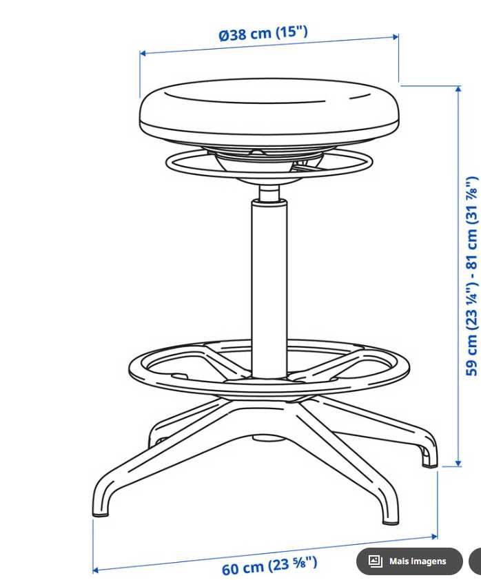 1 mesa de cozinha ou móveis de jardim