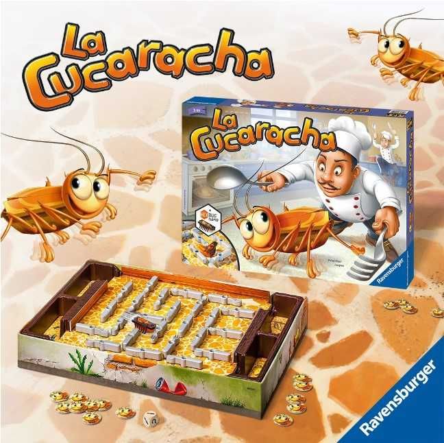 Игра Кукарача Ravensburger Bugs In The Kitchen, Kakerlakak, оригинал