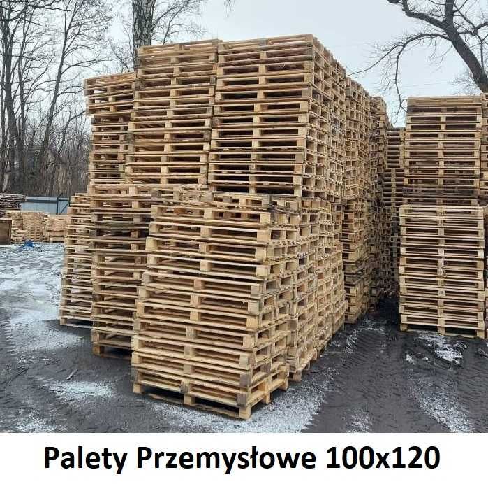 Palety przemysłowe 100x120 15 zł/szt netto