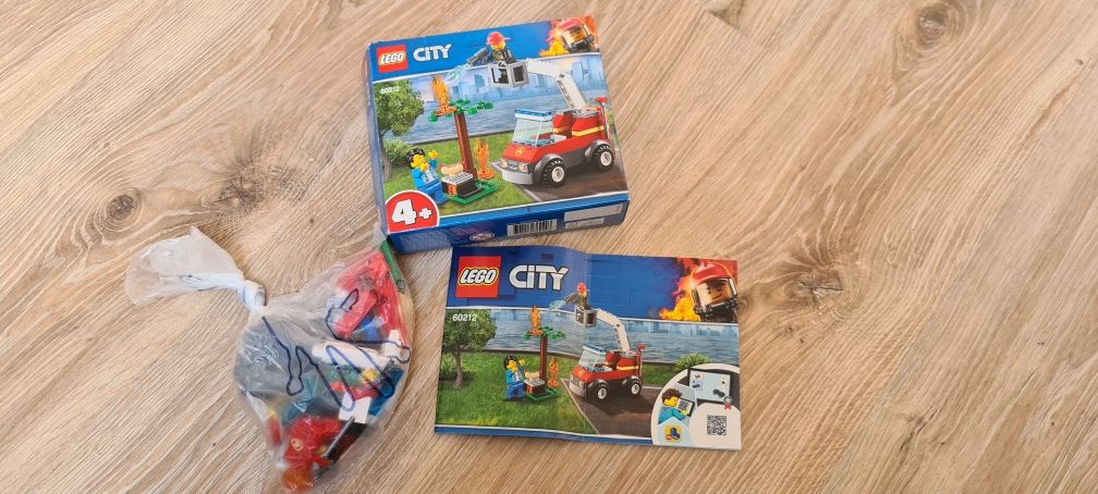 3 szt - Lego City 60206, 60212, 60239, policja ,straż, auto, samochód,