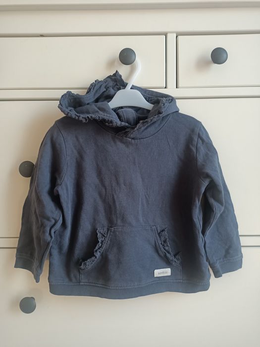 Bluza granatowa Newbie koronka 86