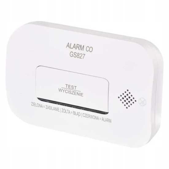 Detektor Czujnik Tlenku Węgla Czadu CO2 GS827PL