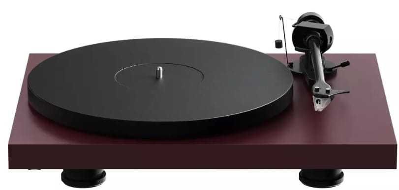 Gramofon analogowy - Project Debut EVO 2 Czerwony satyna