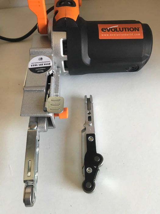 Стрічкова шліфувальна машина Evolution MINIBELT2 1/2" з Англії