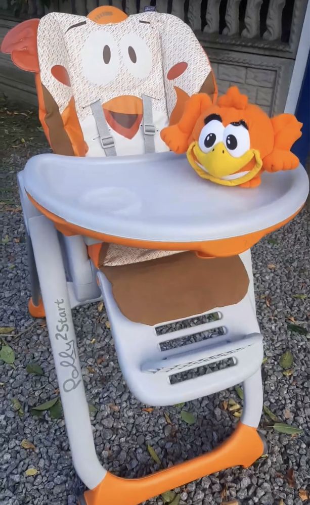 Стілець для годування Polly 2 Start, 4-х колісний