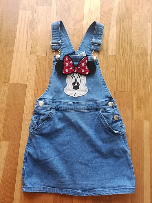 Sukienka jeansowa Myszka Minnie! Rozmiar 5/6 lat! Primark!