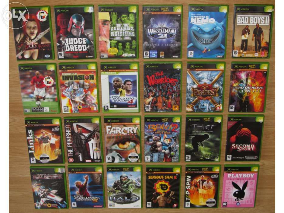 Xbox: Consola Cristal / 200++ Jogos Originais, Comando, +++