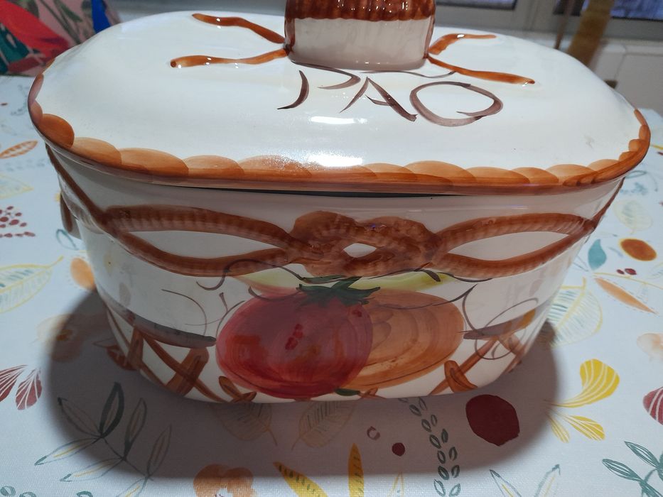 Caixa pão  porcelana