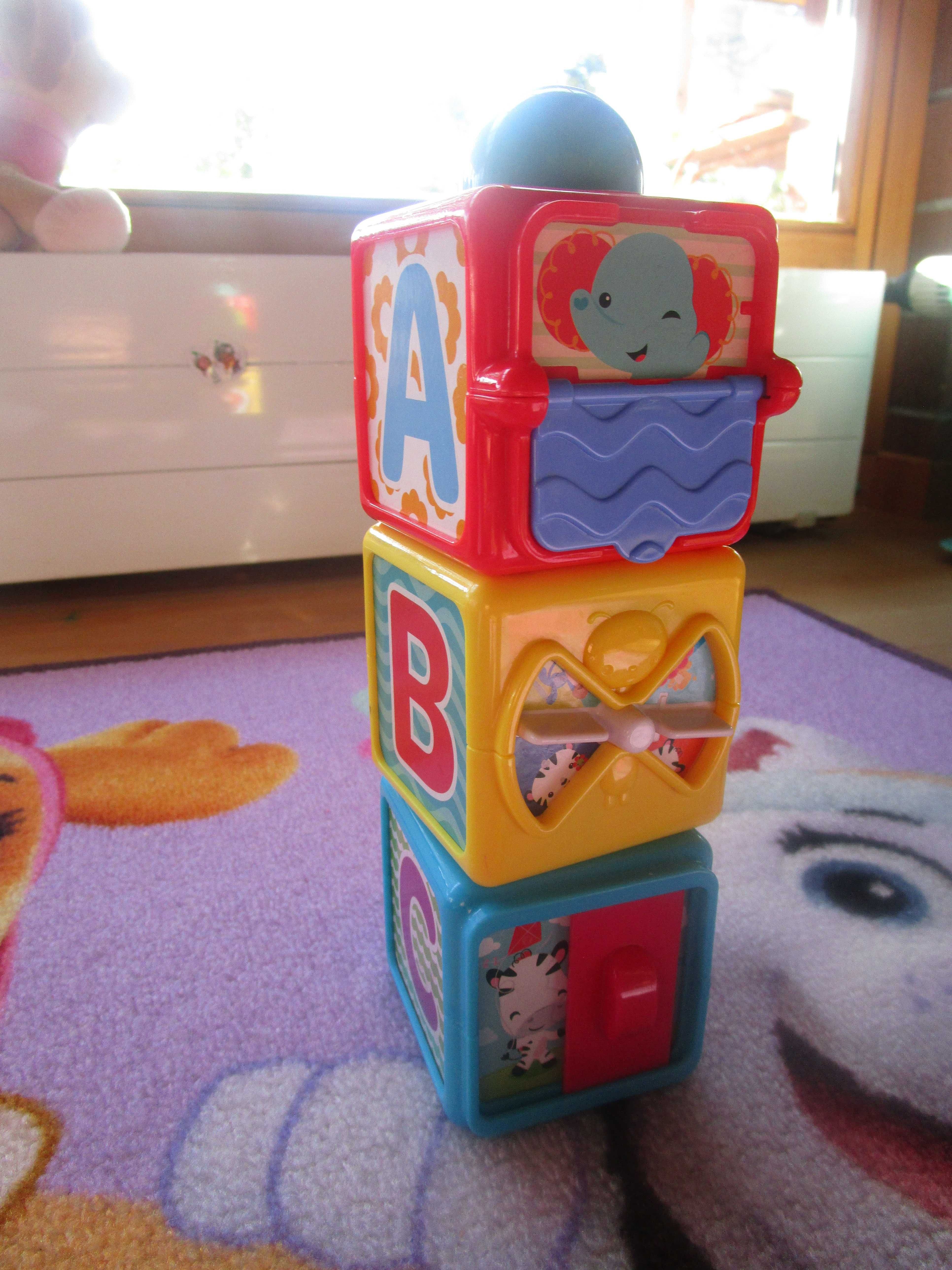 Развивающие кубики Fisher Price, в отличном состоянии