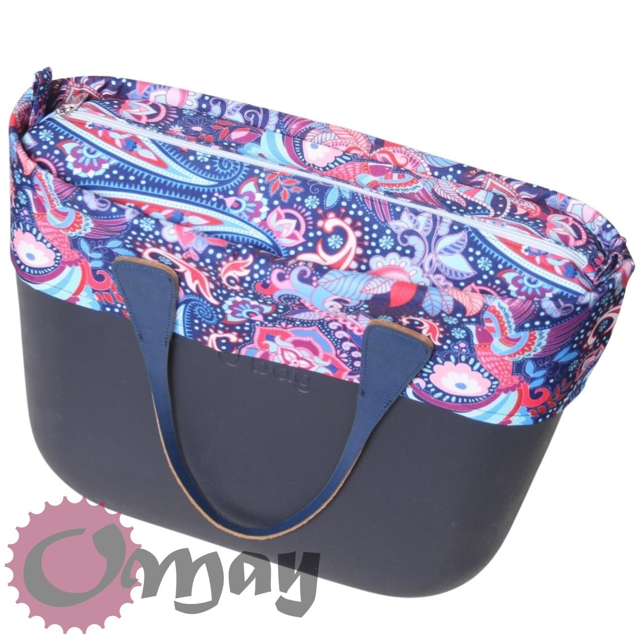 organizer OBAG STANDARD +OPASKA orient błękit 2 kieszenie wkład OMAY