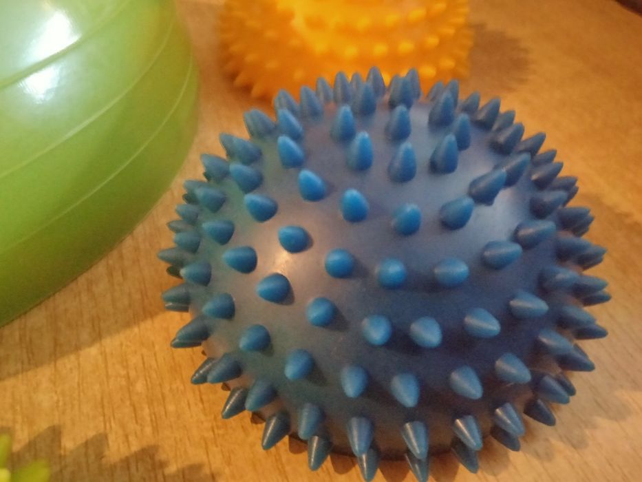 Zestaw kolorowych półkul - nowy