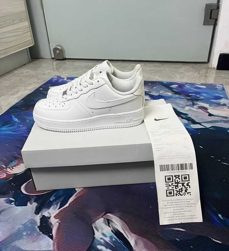 Buty NikeAirForce 1 Low '07 White Moda Obuwie sportowe rozmiar.45
