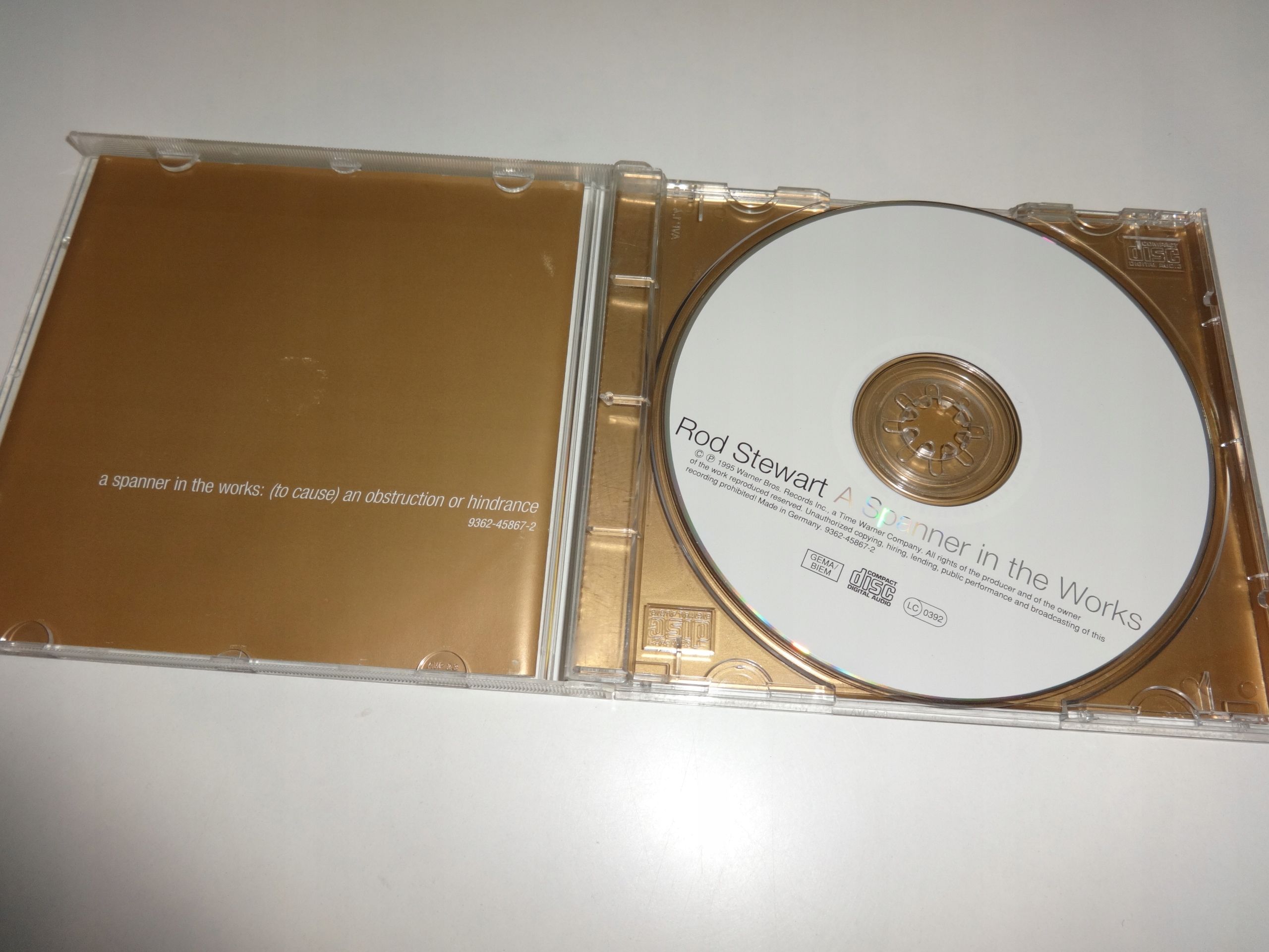 Rod Stewart A Spanner in the Works CD *