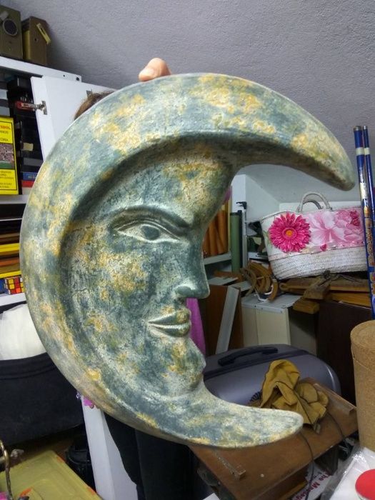 Lua Decorativa Artesanato Mexicano