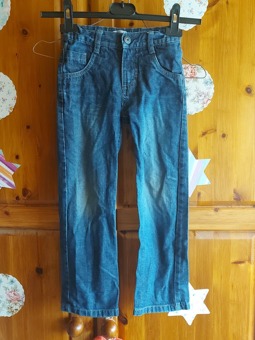Spodnie jeans chłopięce rozmiar 104/110 firma Mamed kids