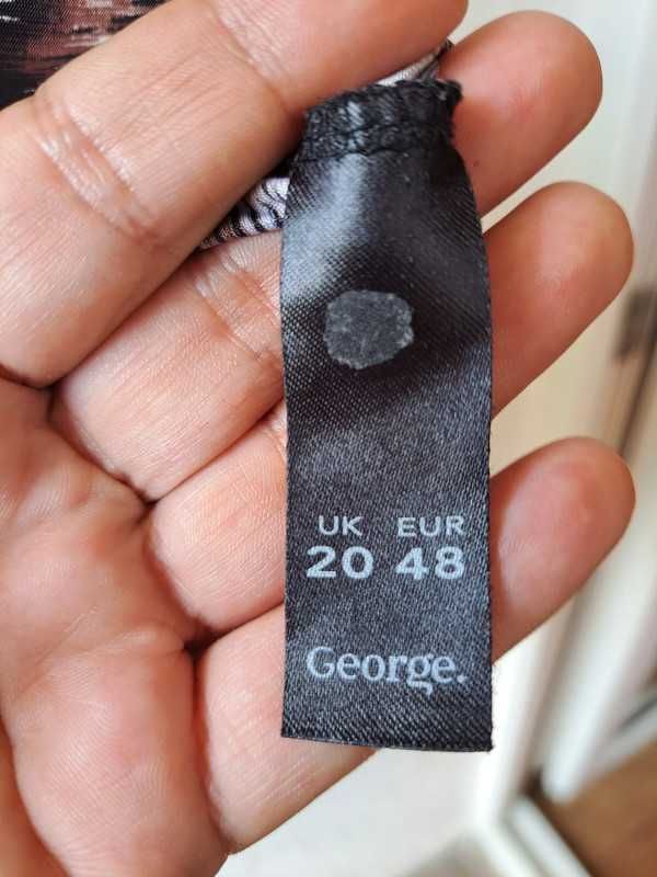 tunika w panterkę bombka bokserka 52 54