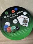 Zestaw do pokera Texas Hold’em karty, żetony. Poker
