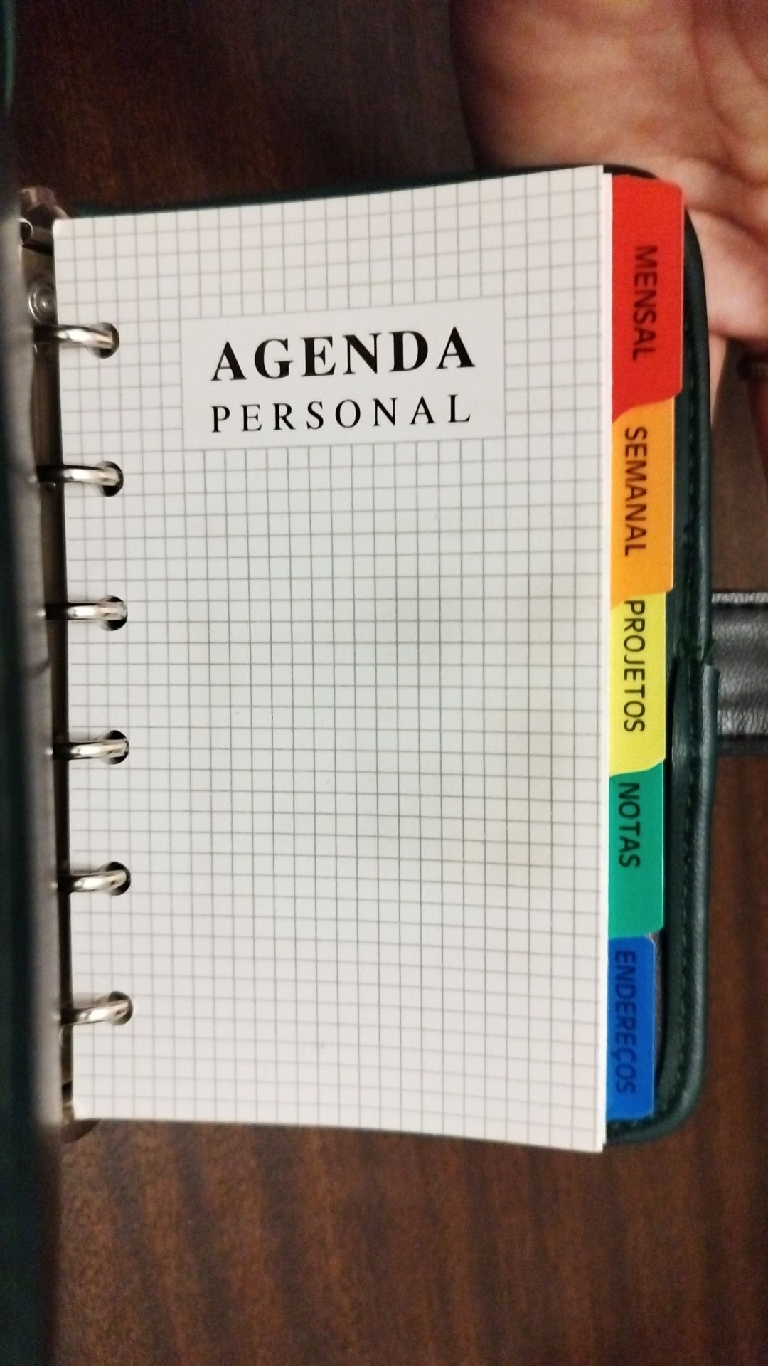 Filofax / agenda /planner sem data