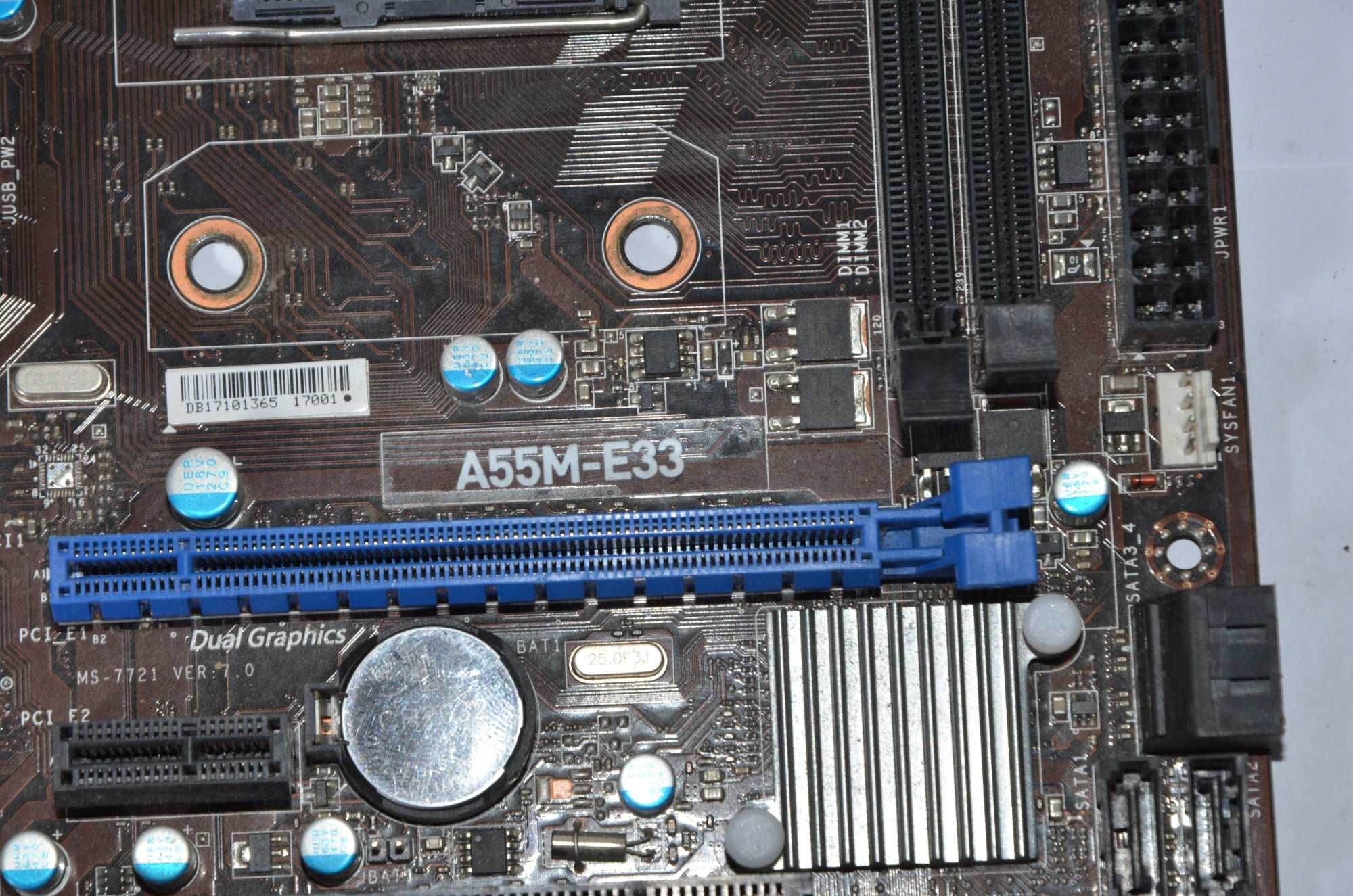 Материнська плата FM2 MSI A53M-E33
