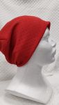 Czapka beanie damska męska unisex Czerwona