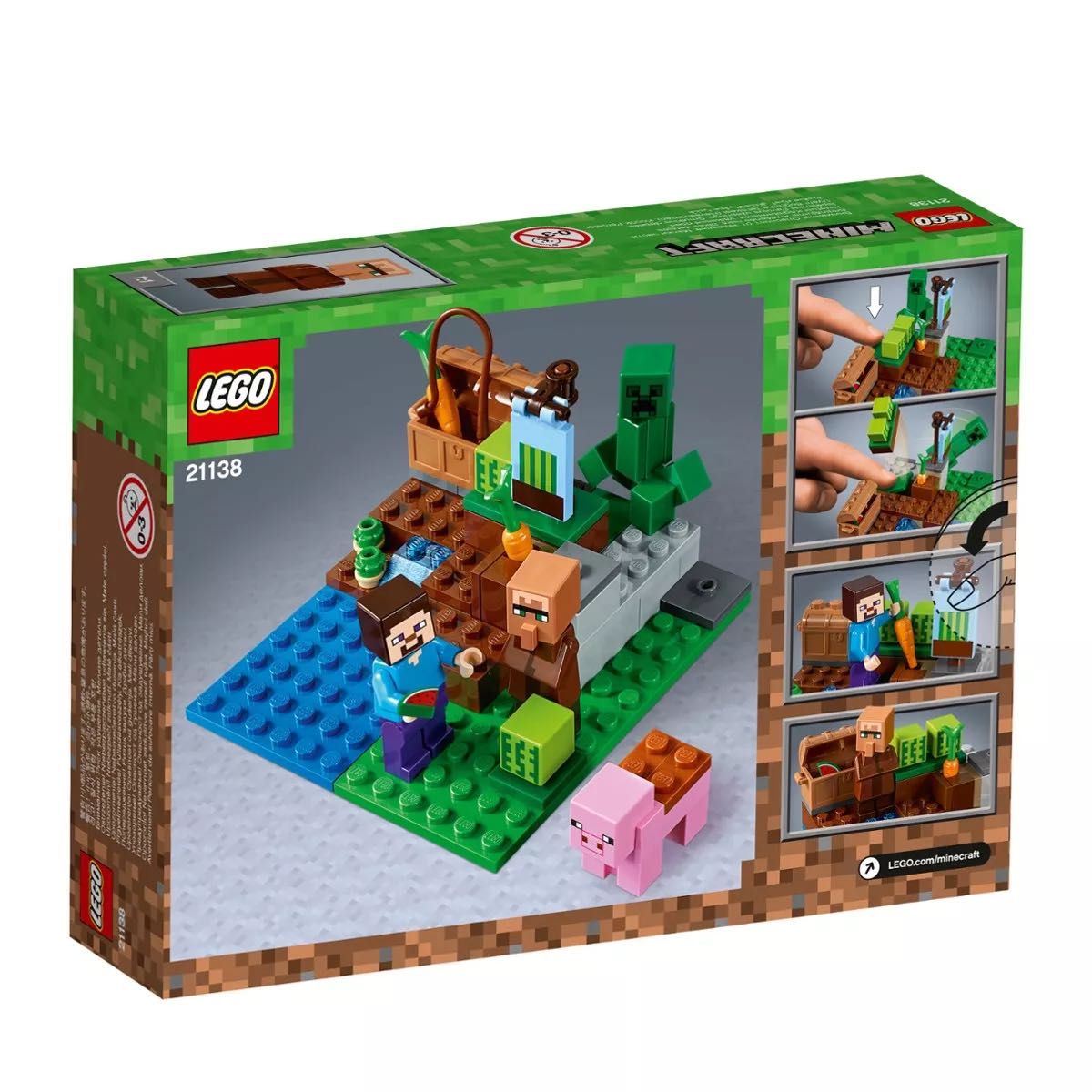 Lego Minecraft Farma Arbuzów 21138 NOWE UNIKAT !