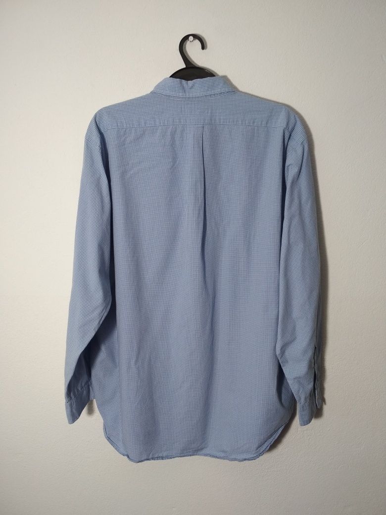 Polo Ralph Lauren niebieska koszula w kratkę XXL