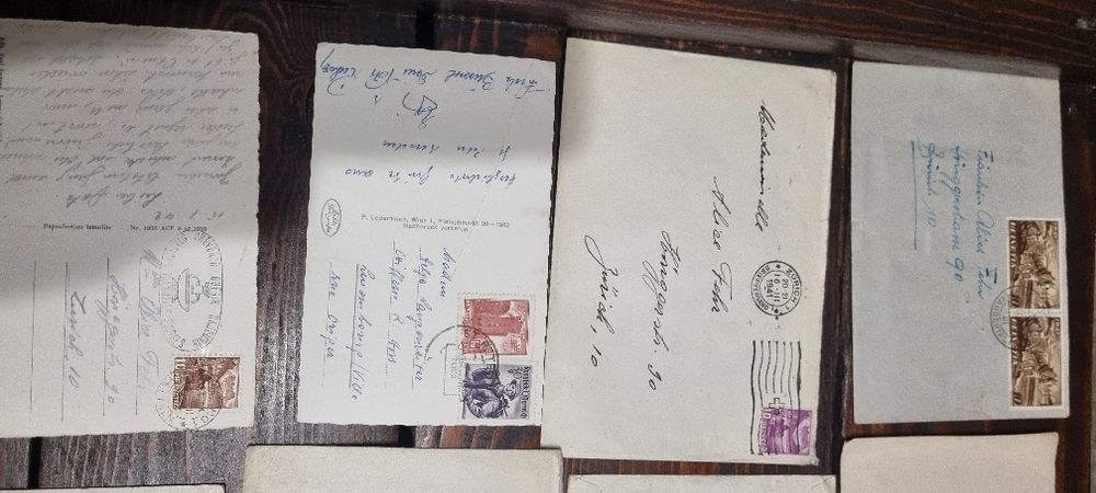 Stare widokówki i koperty