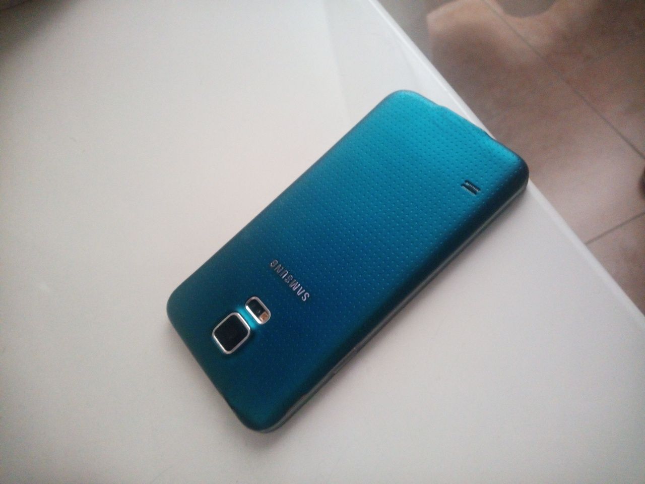 Samsung Galaxy S5 original, azul ou branco, desbloqueado de fábrica