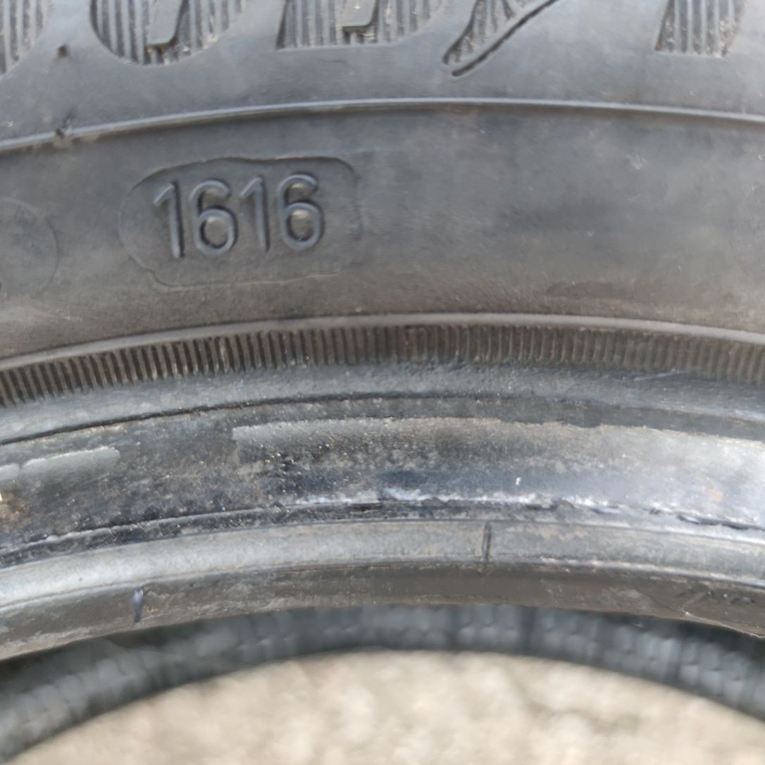 opony caloroczne 155x65x14 GOODYEAR 2szt 200zł 2016r