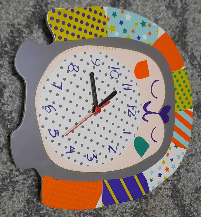 Zegar ścienny dla dzieci