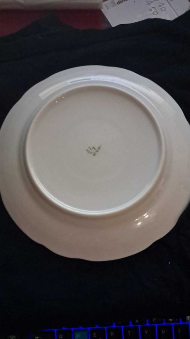 Prato de Porcelana Vista Alegre - Floral Vintage (Portugal)