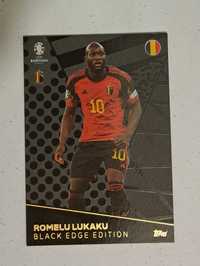 Karta piłkarska black edge edition Lukaku euro 2024 topps match attax