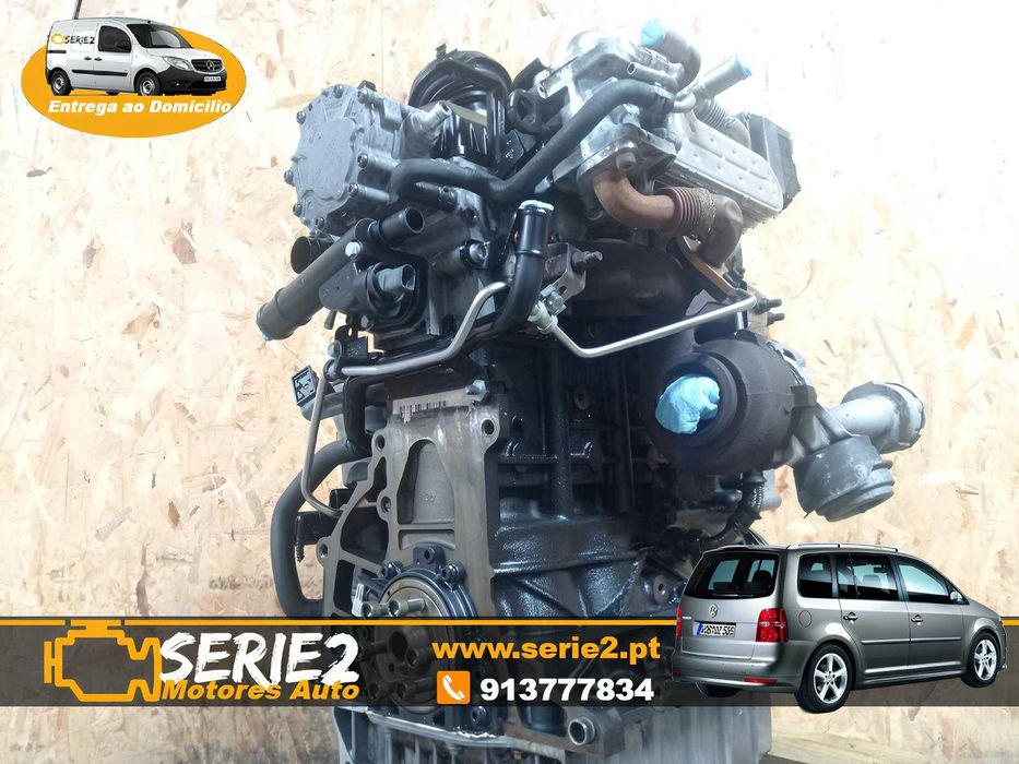 Motor VW Touran 1.9 TDI 105cv - BXE