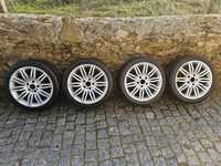 Jantes 18 Spyder 5×120 BMW com pneus 245/40R18
Possível envio para P