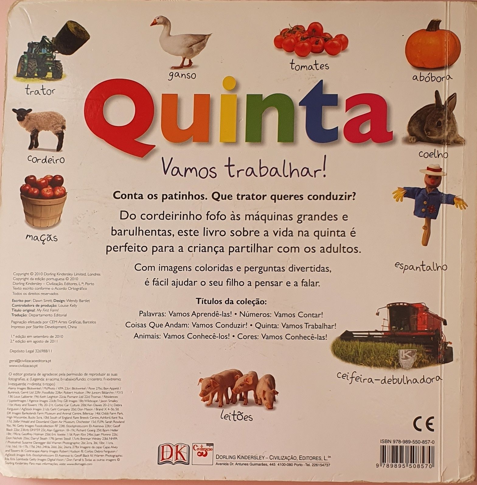 Livro a quinta crianças até 6 anos