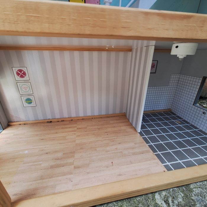 Domek dla  lalek duży drewniany