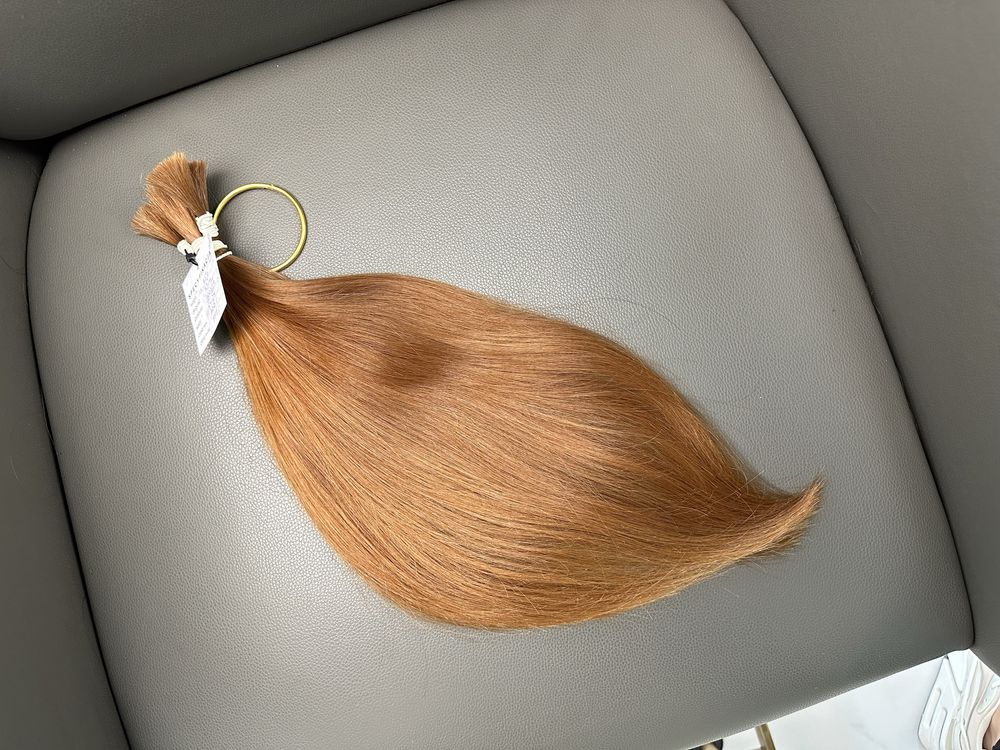 Włosy dziewicze polskie 45 g, 43 cm