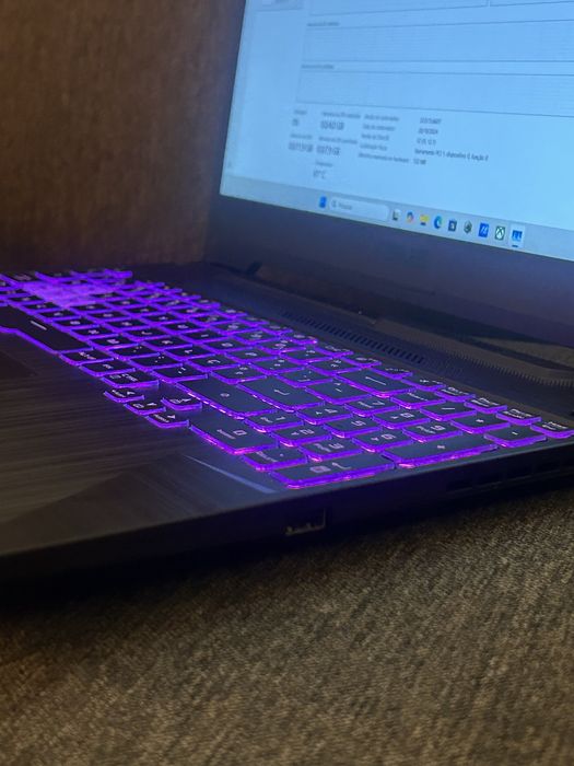 Notebook Gamer ASUS TUF F15 FX506HC