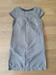Sukienka brązowa ZARA Basic XS