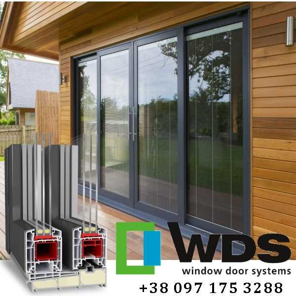 Вікна WDS за 4 дні, REHAU, ALUMIL, Найкращі ціни! Відкоси, ВИНОСИ БАЛК