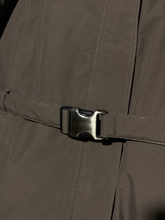 Оригінальна жіноча зимова пухова коричнева куртка The North Face